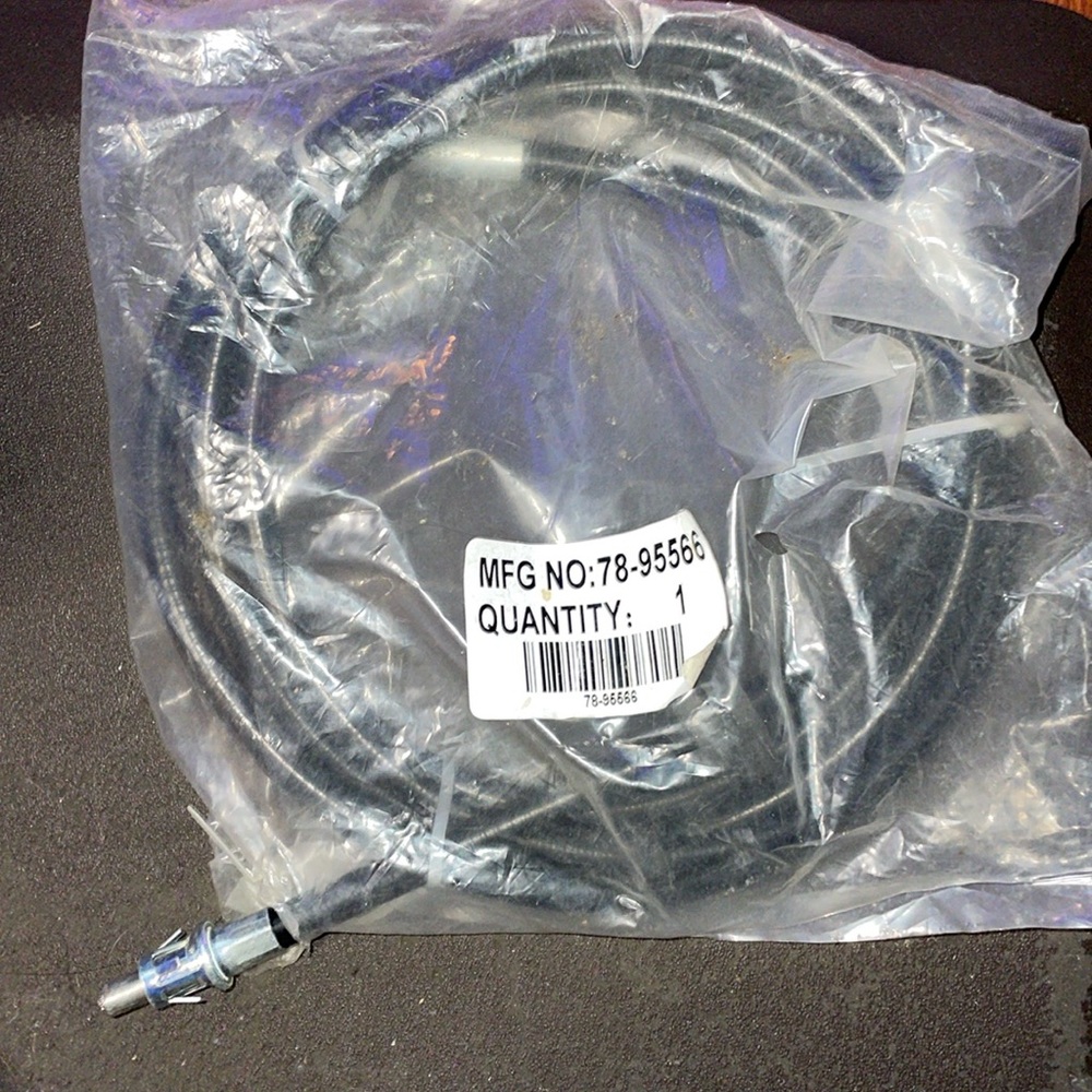 New emergency car break cable MFG NO: 78-95566
QUANTITY: 1 UPC 78-96666